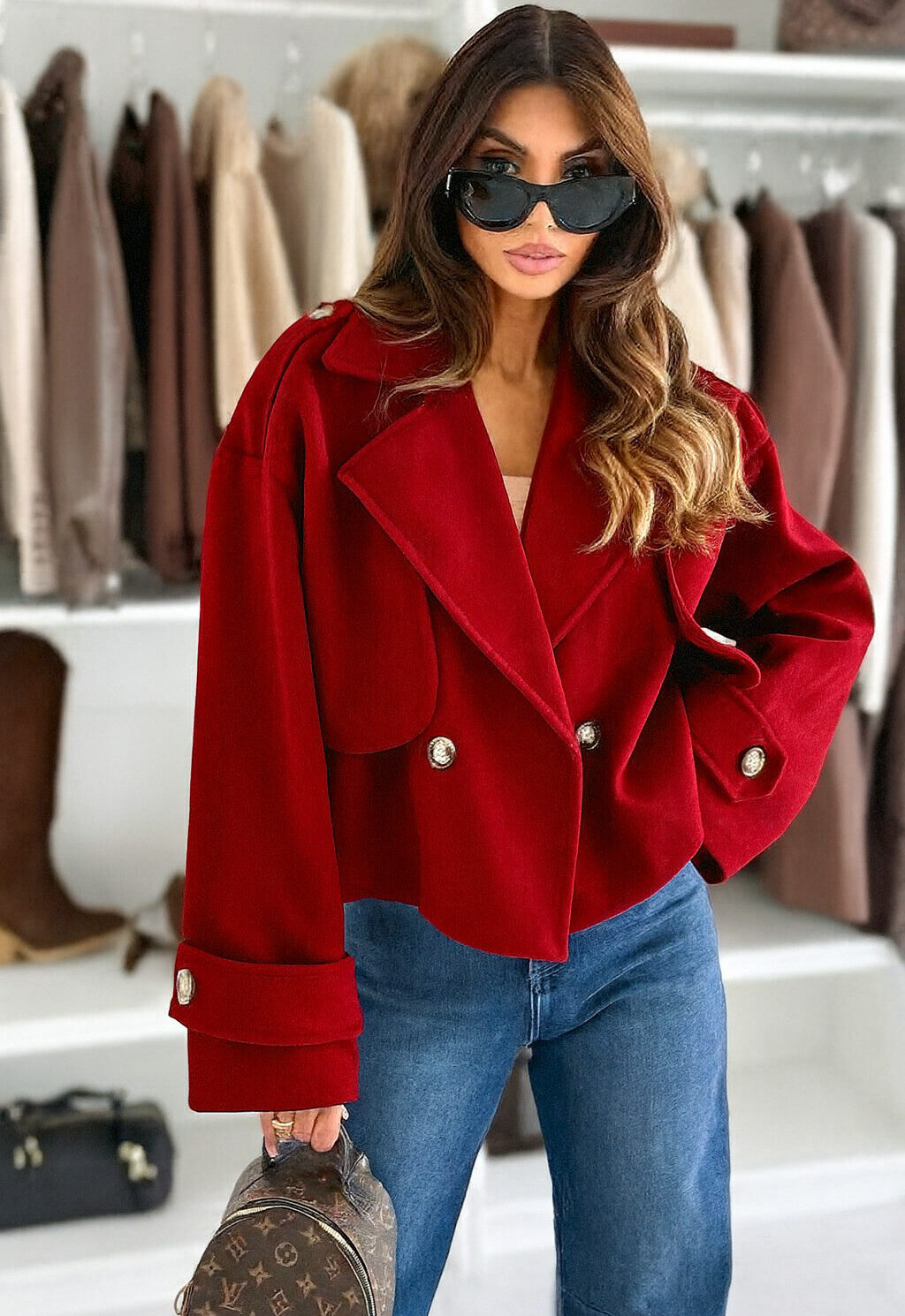 Veste manteau avec doublure